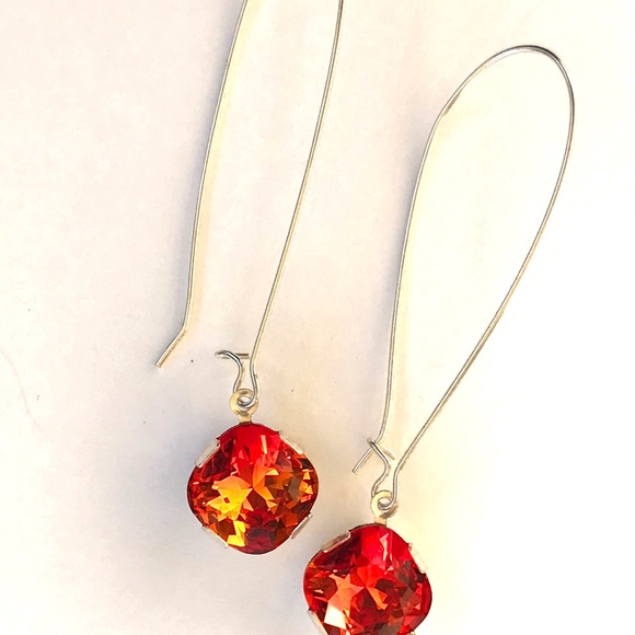 Swarovski crystal earrings - Picture 9 of 9